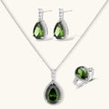 Emerald Dreams Jewellery Set by Averuna Jewellery