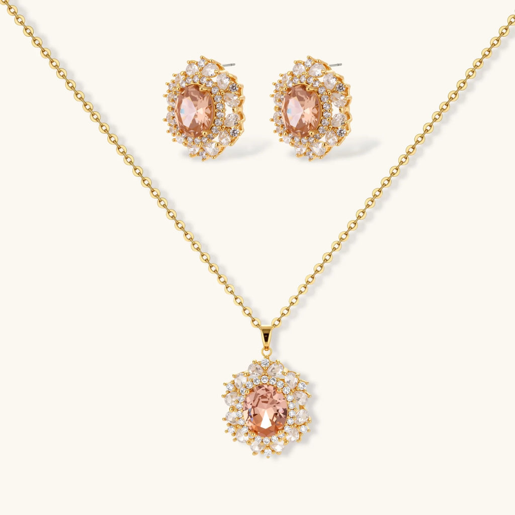 Vintage Glamour Jewellery Set by Averuna Jewellery