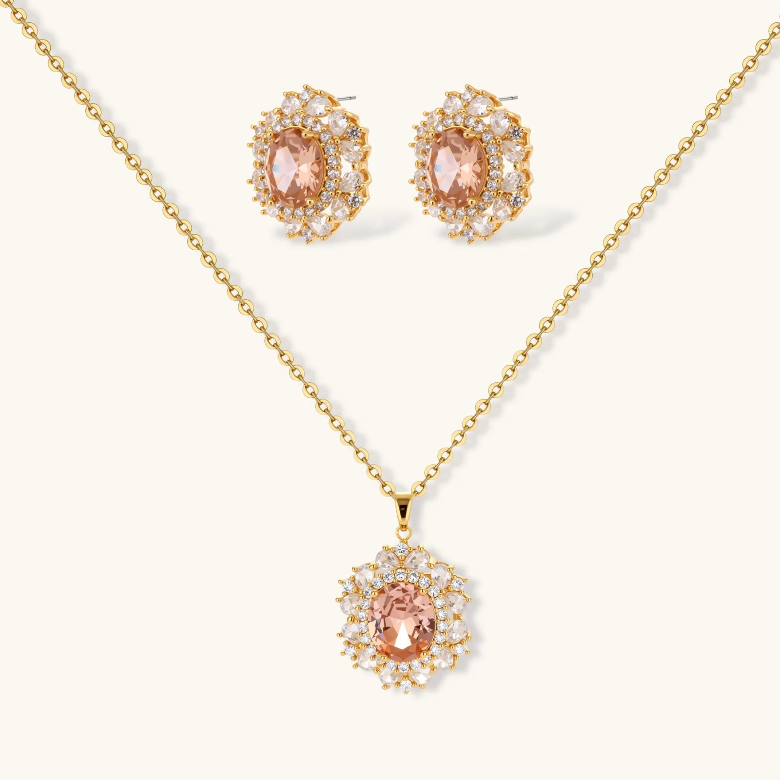 Vintage Glamour Jewellery Set by Averuna Jewellery