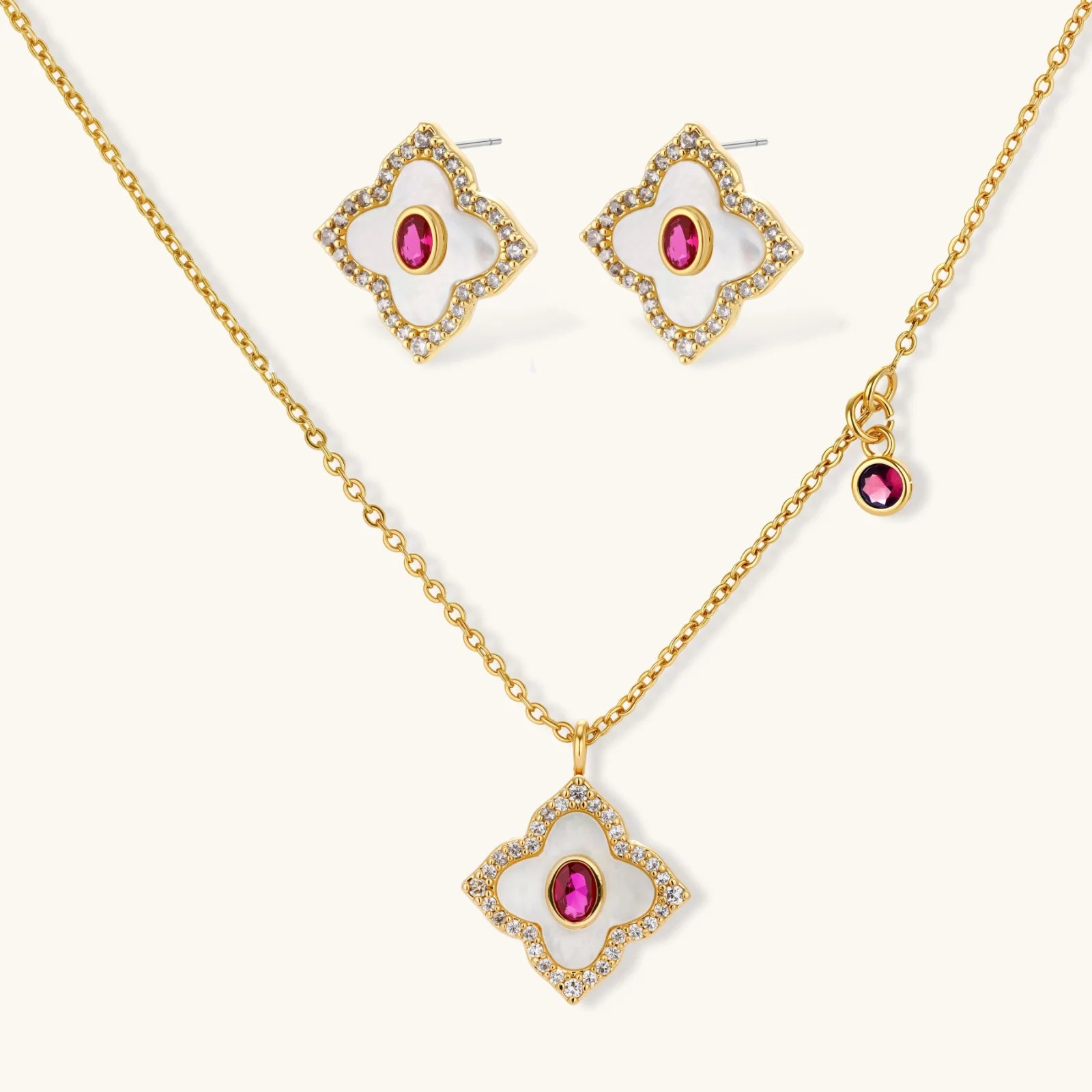 Flower Power Jewellery Set by Averuna Jewellery