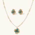 Blooming Sapphire Jewellery Set by Averuna Jewellery
