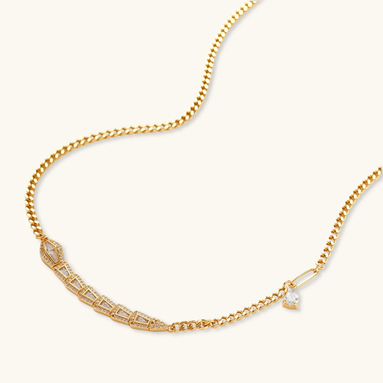 Product detail of Geometric Luxe Jewellery Set by Averuna Jewellery