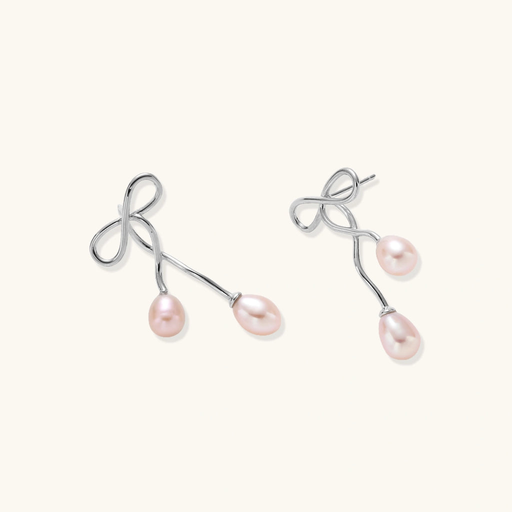 Product detail of Ethereal Pearl Drop Earrings by Averuna Jewellery