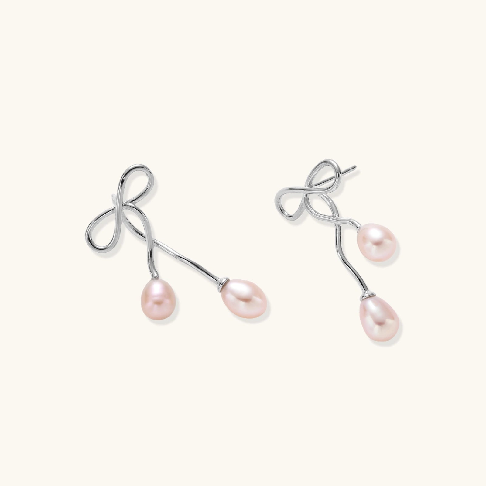 Product detail of Ethereal Pearl Drop Earrings by Averuna Jewellery