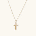 Divine Radiance Cross Necklace by Averuna Jewellery