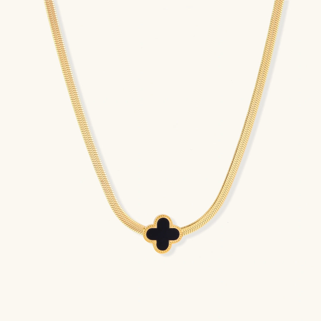 Lucky Clover Necklace by Averuna Jewellery