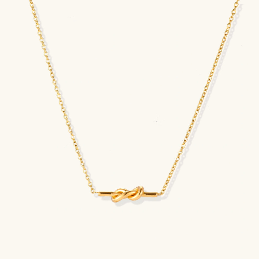 Unity Knot Necklace by Averuna Jewellery