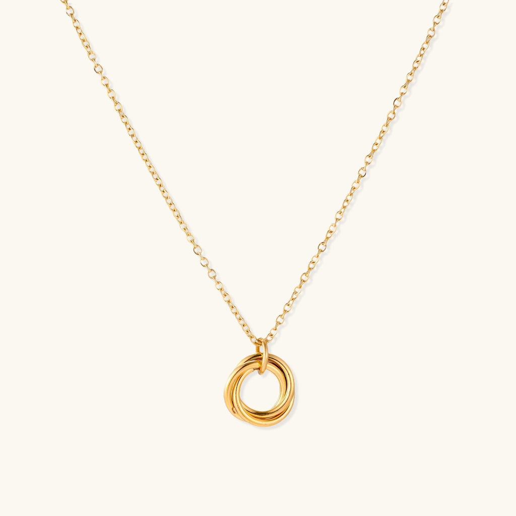Twisted Harmony Necklace by Averuna Jewellery