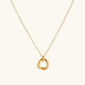 Twisted Harmony Necklace by Averuna Jewellery