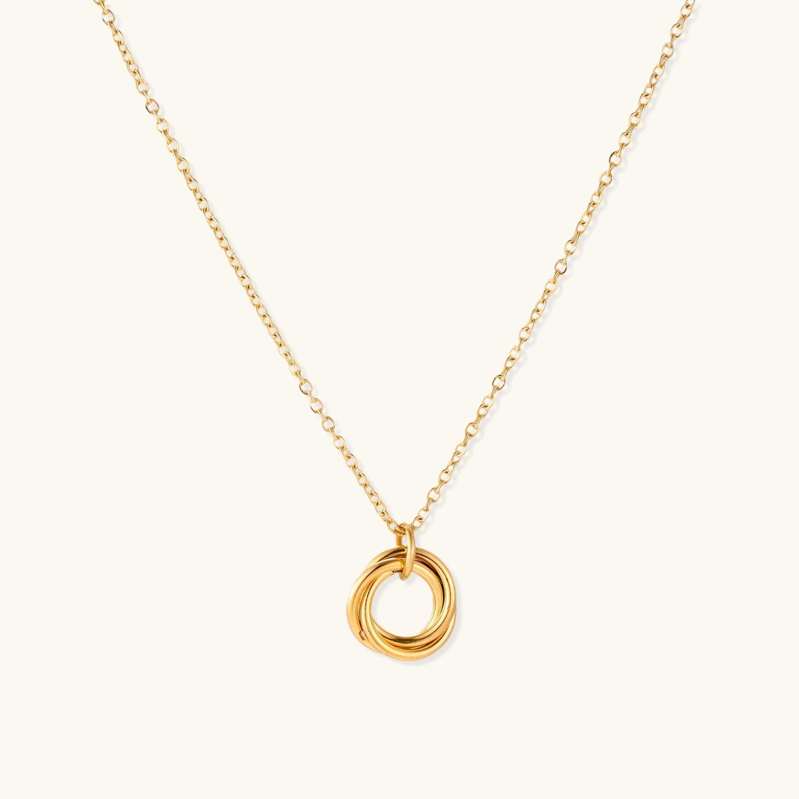 Twisted Harmony Necklace by Averuna Jewellery