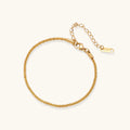 Golden Hour Chain Bracelet by Averuna Jewellery
