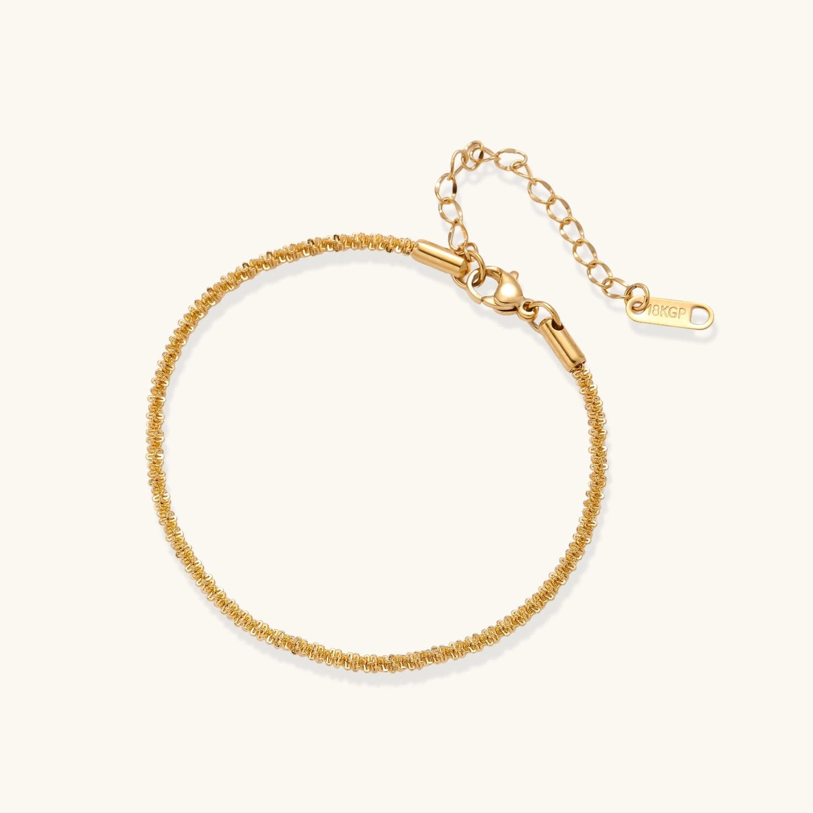 Golden Hour Chain Bracelet by Averuna Jewellery