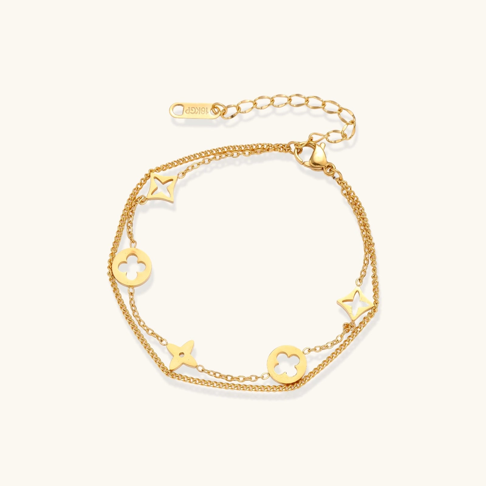 Lucky Star Charm Bracelet by Averuna Jewellery