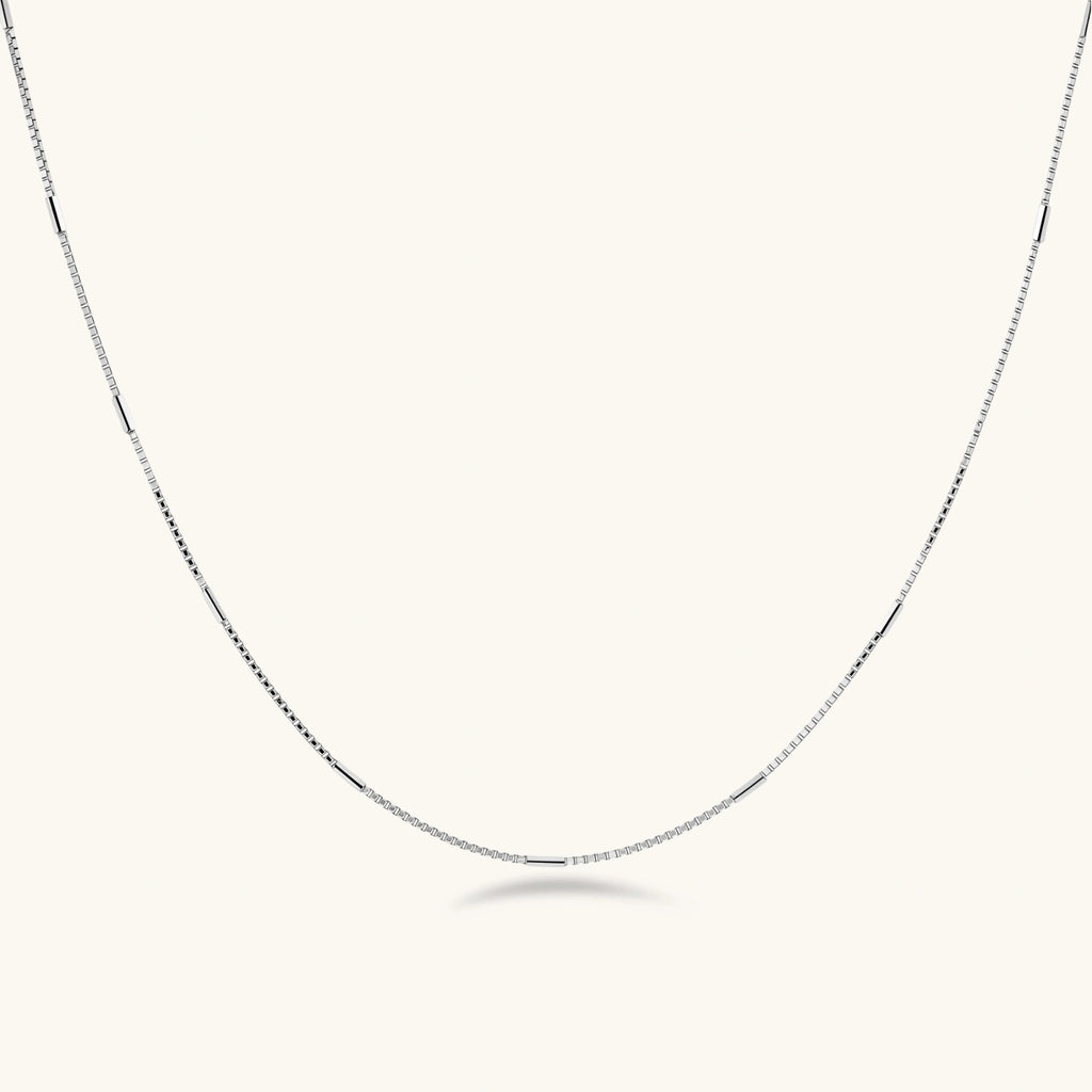 Lifestyle view of Rhythm Chain Necklace by Averuna Jewellery