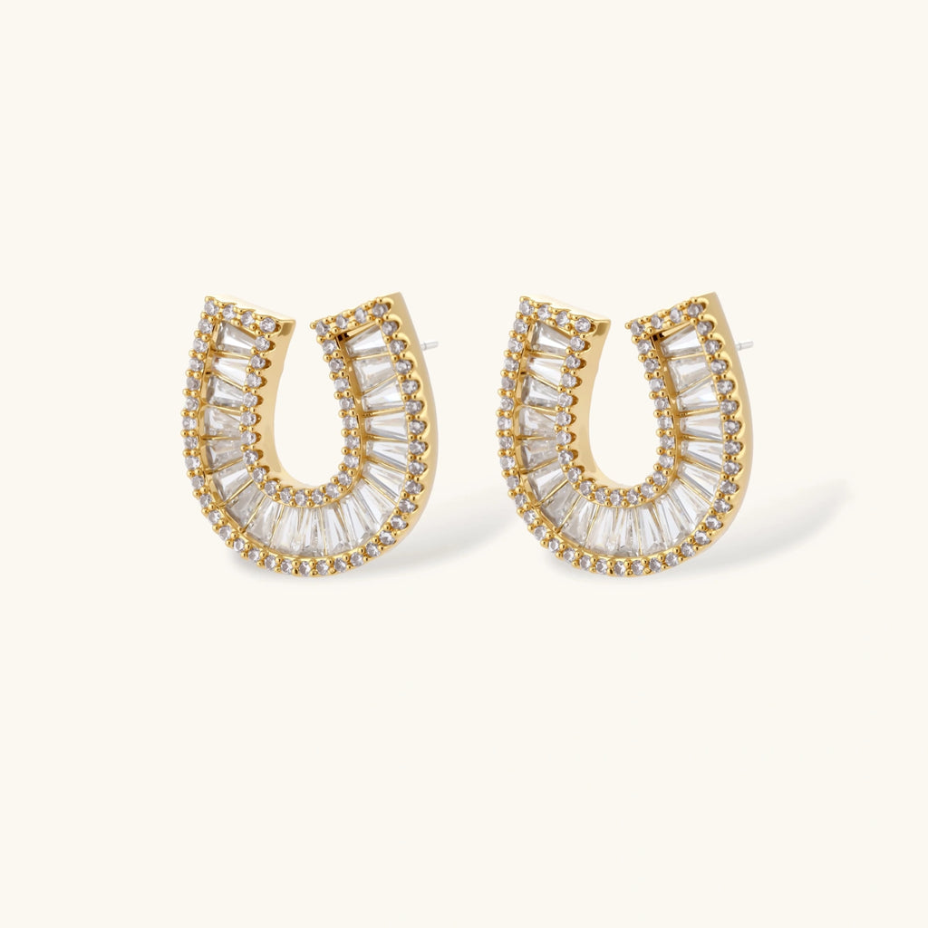 Product detail of Lucky Horseshoe Crystal Jewellery Set by Averuna Jewellery